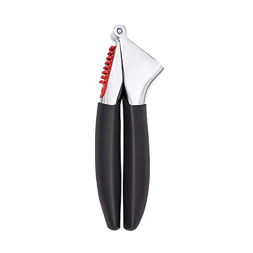 OXO Good Grips Soft-Handled Garlic Press,Black,One Size