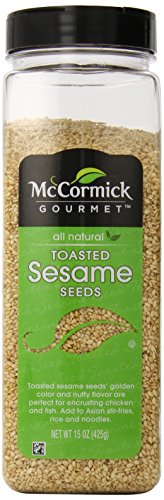 McCormick Gourmet Collection Toasted Sesame Seed, 15 Ounce