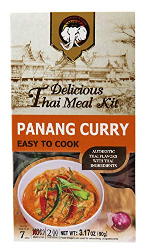 Elephant King Panang Curry, 90g 90 Gram (Pack Of 6)
