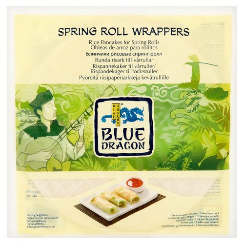 Blue Dragon Spring Roll Wrap, 134 GR