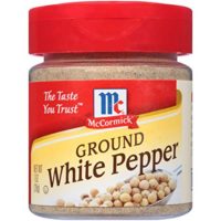 McCormick White Pepper, Ground, 1 OZ