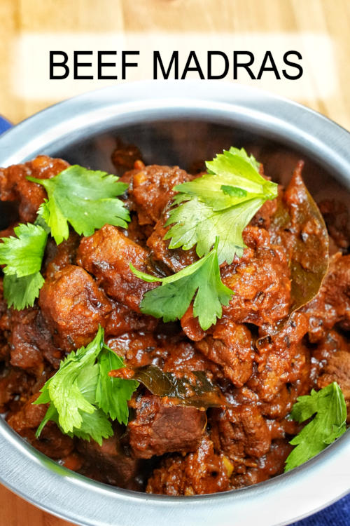 Enjoy the authentic taste of Beef Madras curry at home with this simple Indian recipe. It is made even easier with a slow cooker.
