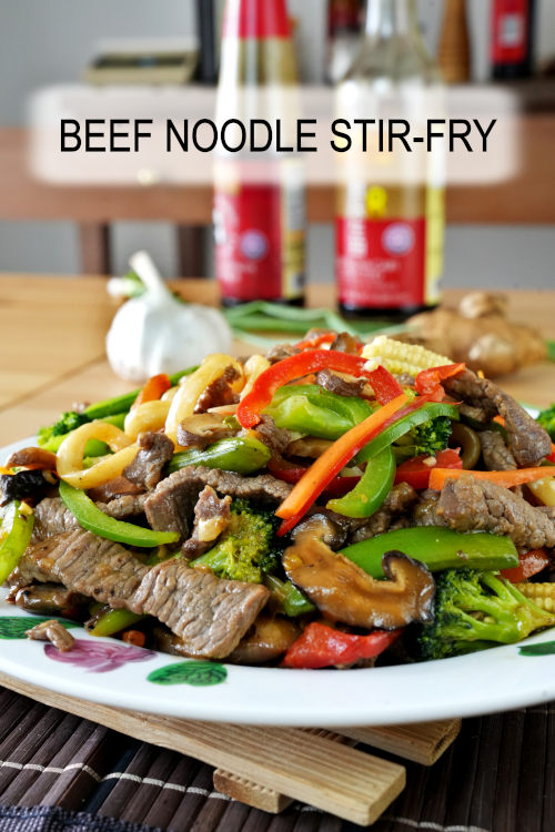 noodles with beef