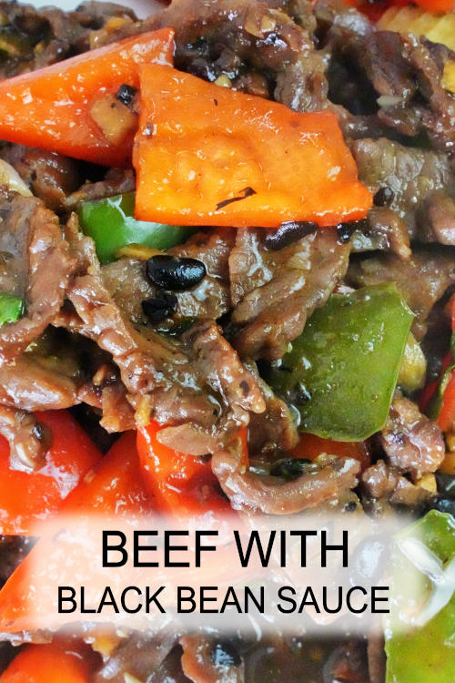 You can make the beef and black sauce stir-fry within thirty minutes. The fermented black beans are flavorful and best served with white rice.
