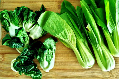 baby and large bok chot