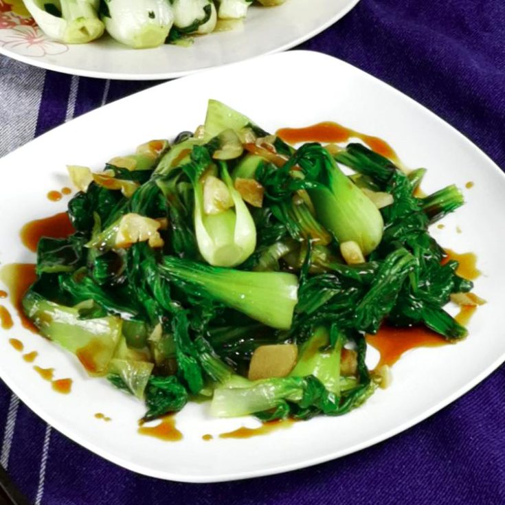 bok choy stir frt recipe with oyster sauce