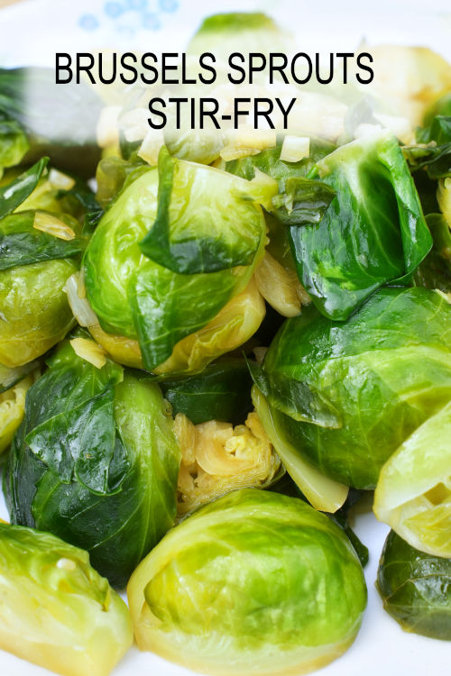 This Brussels sprouts stir-fry recipe is quick, easy, and flavorful. Garlic and soy sauce give it a delicious Chinese twist.