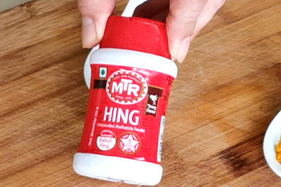 Hing, a traditional spice used in Indian cuisine