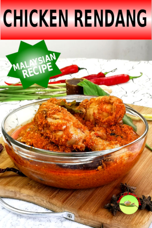 This article is specially written to explain how to prepare the Malaysian style chicken rendang. Here is a detailed explanation of how to cook Malaysian chicken rendang. 