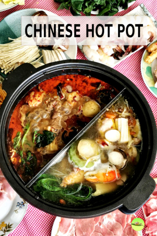 Chinese hot pot (火锅, huoguo, steamboat) is a popular cooking style that involves everyone cooking their food in a shared pot of broth. 