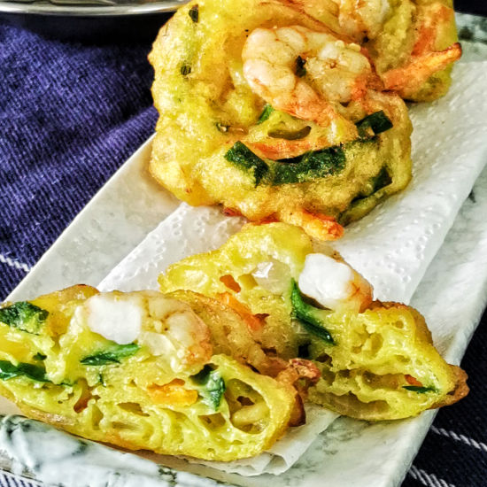 cucur udang recipe image