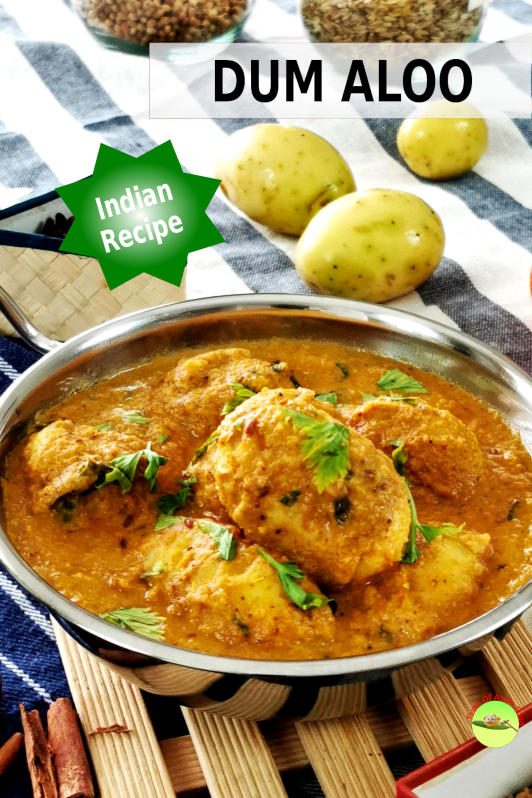 Dum aloo is the name of the Indian potato curry, which has assimilated into our Malaysian culinary culture. The allure of dum aloo lies in the plethora of spices that transform the potatoes into a melting pot of flavors. 