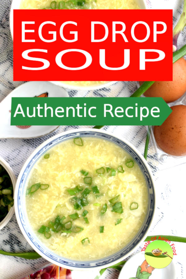 This recipe explains two critical steps to make the best Chinese egg drop soup that many recipes ignored: How to make the best soup base and, how to form the beautiful egg drops that are silky smooth.