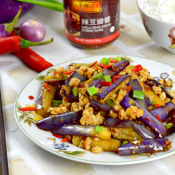 How to stir fry eggplant