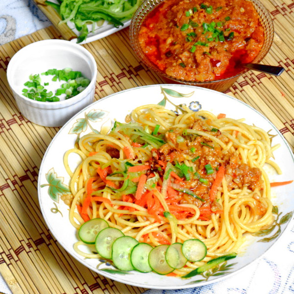 easy pasta fried sauce noodles style