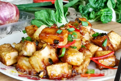 General Tsos tofu - ready to serve