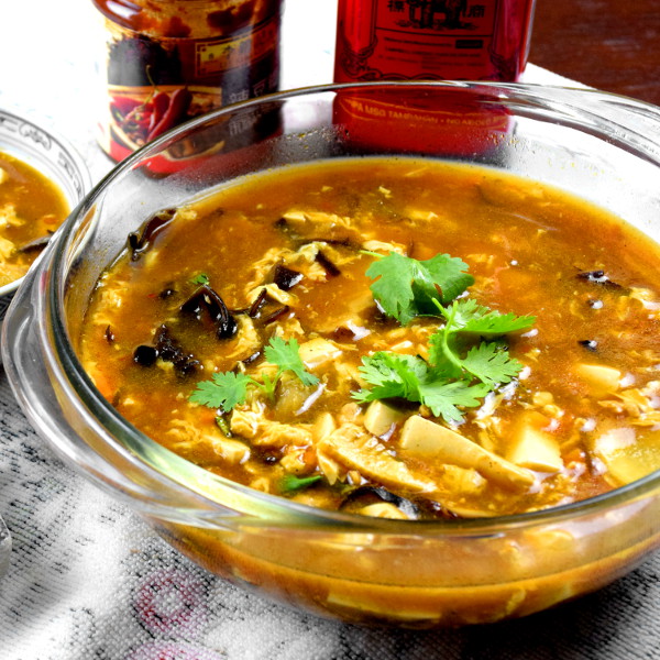 Chinese hot and sour soup