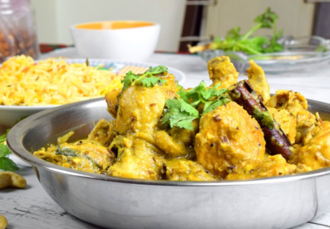 Korma chicken 