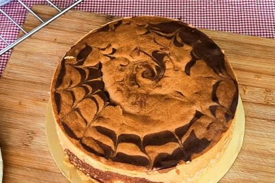 Marble cake - unmold