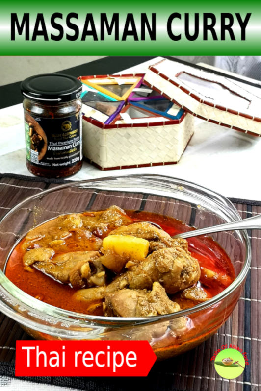 Massaman curry is a unique Thai curry that is not fiercely hot.  It is ideal for people who want to try the authentic Asian flavor, yet do not wish to bear the burning hot feeling of most curries, such as Thai green curry.