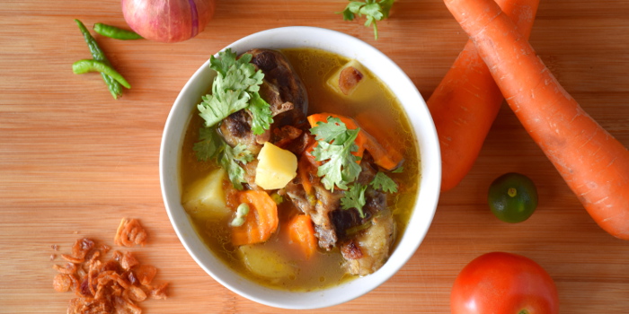 Sup buntut or oxtail soup