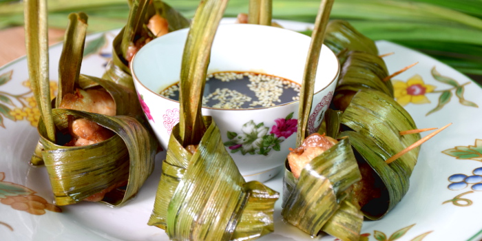 Pandan leaf chicken - easy Thai recipe