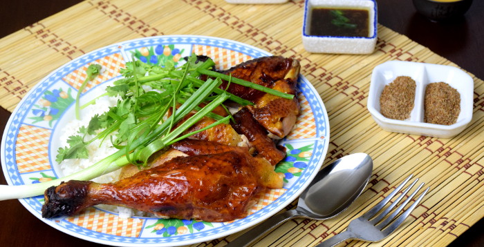 Chinese roast chicken