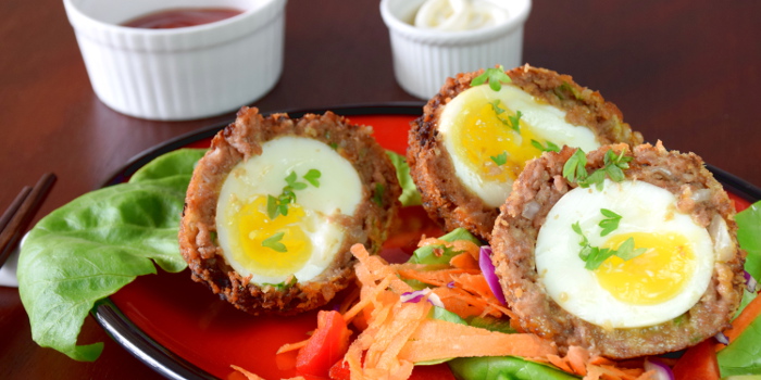 Japanese style Scotch egg