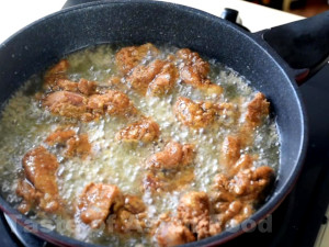 pan-fried sesame chicken