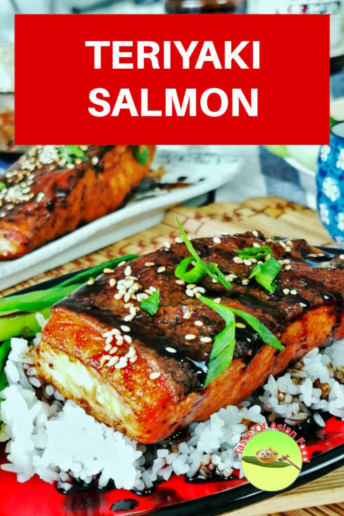 This easy teriyaki salmon recipe is surprisingly delicious, with a combination of sweet, salty, and savory tastes. The teriyaki salmon recipe is prepared with homemade authentic teriyaki sauce and does not require lengthy marinating.  Serve with rice and vegetable of your choice to make it a complete meal.