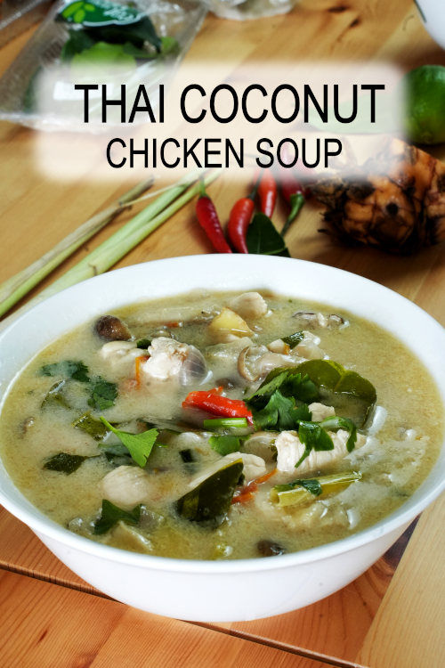 Make an authentic Tom Kha Gai (Thai coconut chicken soup) with this step-by-step guide. Aromatic and full of flavor.