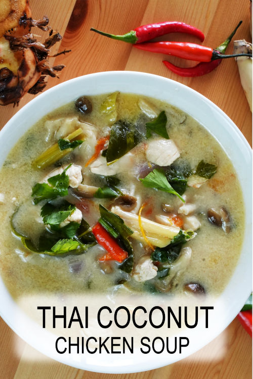 Make an authentic Tom Kha Gai (Thai coconut chicken soup) with this step-by-step guide. Aromatic and full of flavor.