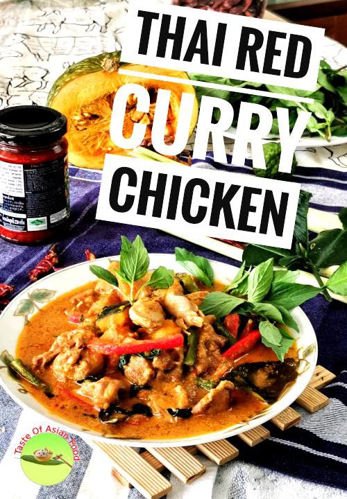 Thai red chicken curry - How to make the best Thai curry from scratch