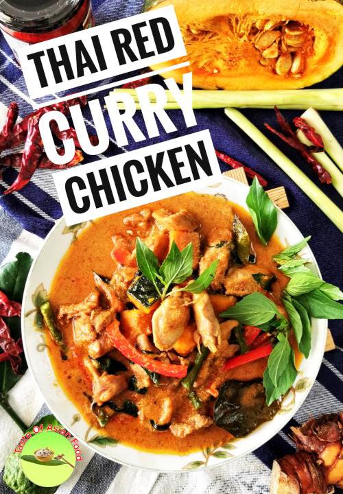 Thai red chicken curry - How to make the best Thai curry from scratch