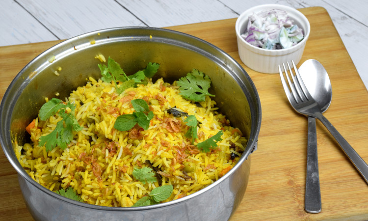 vegetable biryani