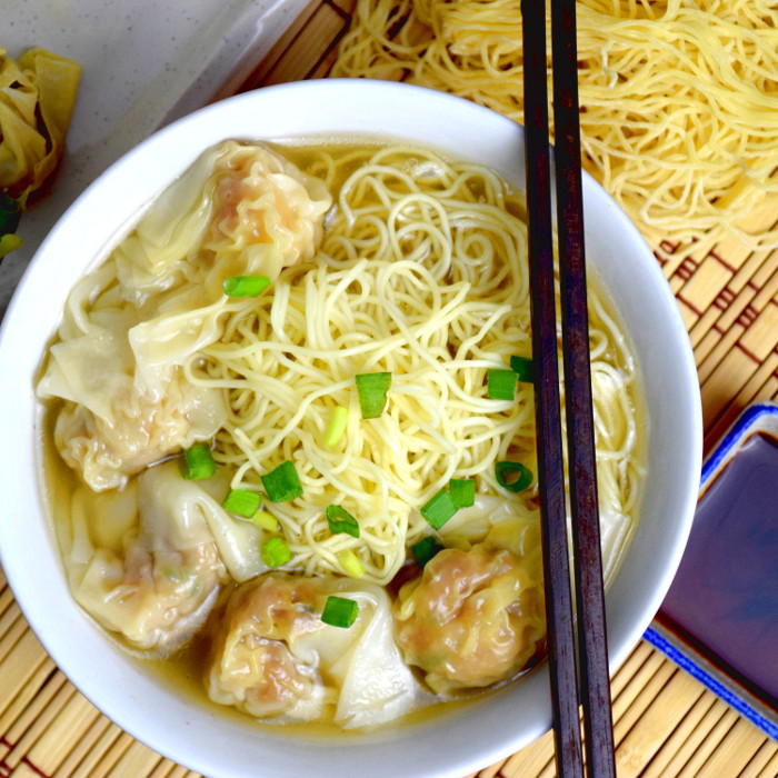 Wonton noodles with wonton