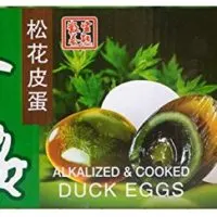 Gold Plum Preserved Duck Eggs, 8 Pieces