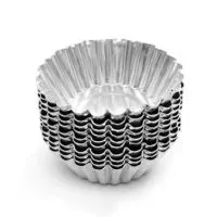 Dealglad® 20pcs Egg Tart Aluminum Cupcake Cake Cookie Mold 