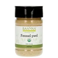 Banyan Botanicals Fennel Seed Powder - USDA Certified Organic, Spice Jar - Foeniculum vulgare - Spice & Herbal Supplement for Digestive Comfort …