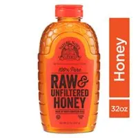 Nature Nate’s 100% Pure Raw & Unfiltered Organic Honey, 32 oz