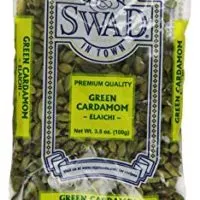 Swad Cardamom Indian Grocery Spice, Pods Green, 3.5 Ounce