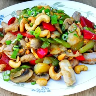 chicken and cashew stir-fry (1) featured image