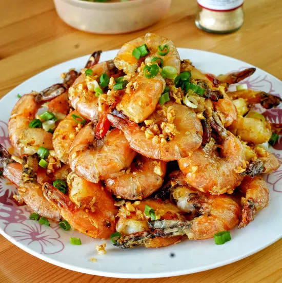 Chinese garlic shrimp recipe (4) square