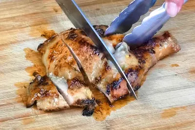 Lemongrass chicken - cut chicken