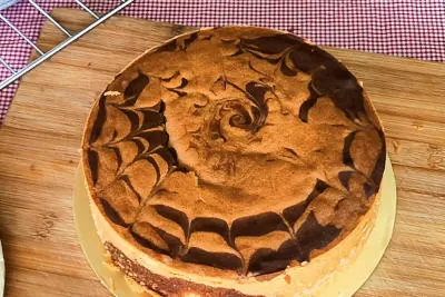 Marble cake - unmold