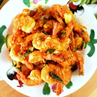 salted egg shrimp featured image